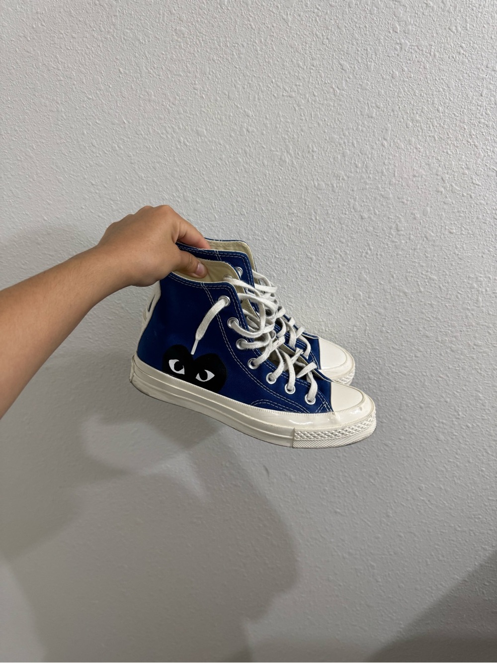 CDG high top converse